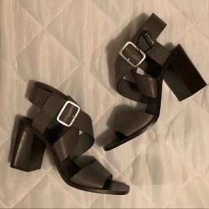 SOLD! BOEMOS Heeled Sandals, Size 8